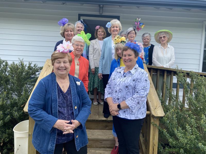 Xi Sigma Chapter of Beta Sigma Phi Founder’s Day attendees shown are in back (l-r) Cathy Glielmi, Gretta Wolter, Fay Burnham, Linda Miller, Mary Ann McCrae and Barbara Henriksen. In the third row are Barbara Catts and Carolyn McClelland. In the second row are Clare Johnson and Carolee Botts, guest. In front are Carolyn Joyce and Kris Pritchett. SUBMITTED PHOTO